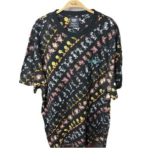 Teddy Fresh x Looney Tunes All Over Print Mens Rare 2XL Bugs Daffy Sylvester Taz